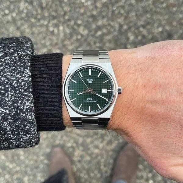 Alternative view of TISSOT PRX POWER METRIC TOP PRIMIUM QUILTY WATCH