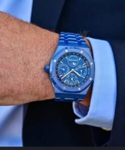 Audemars Piguet AP Royal Oak Dark blue Chronograph Metal