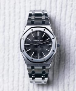 Audemars Piguet AP Royal Oak Silver Black Metal