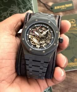 Audemars Piguet Skeleton AP Royal Oak Black Skeleton Metal