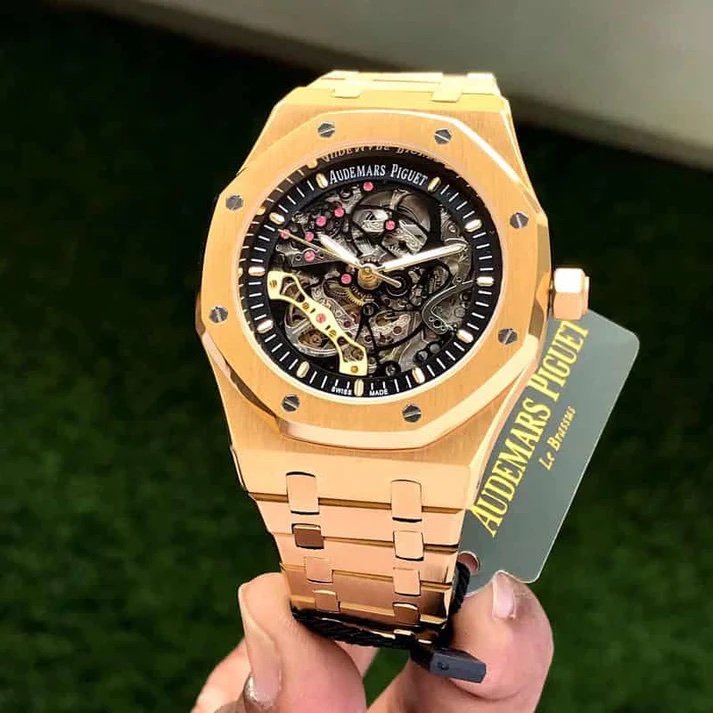 Audemars Piguet Skeleton AP Royal Oak Gold Skeleton Metal - Image 3
