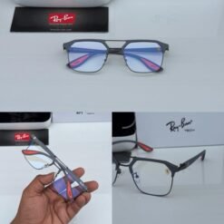 Alternative view of Rayban 04 gray plano