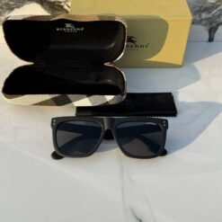 Branded BURBERY Full Black Sunglasses (With Original Kit)
