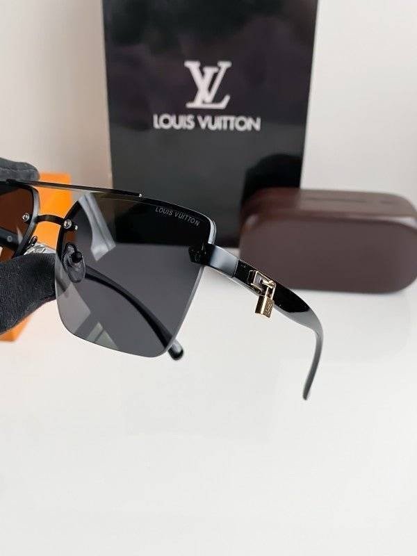 Branded Lv Gold Black Sunglasses Bt (With Original Kit) - Image 2