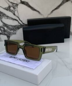 Branded Ys sant laurent green Sunglasses (With Original Kit)