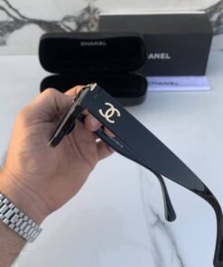 Alternative view of Branded Chnl Prs Full Black Sunglasses (With Original Kit)