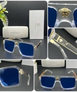 Branded Vce Logo Transparent Blue 192 Sunglasses (With Original Kit)
