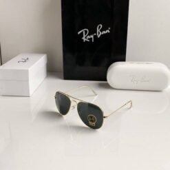 Alternative view of Branded Rb Black Gold Sunglasses Bt (With Original Kit)