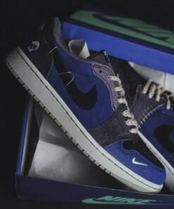 Alternative view of Air jordan 1 low retro x zion williamson voodoo alternate