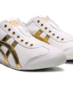 Tiger Mexico 66 Sepatu Sneakers WHITE GOLD