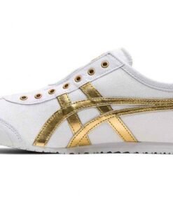 Alternative view of Tiger Mexico 66 Sepatu Sneakers WHITE GOLD
