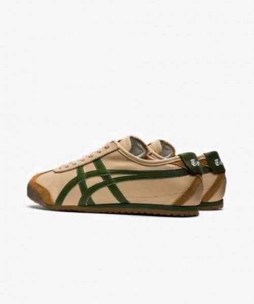 Alternative view of TIGER Mexico 66 Athlesiure Sneakers BeigeCoffee Brown