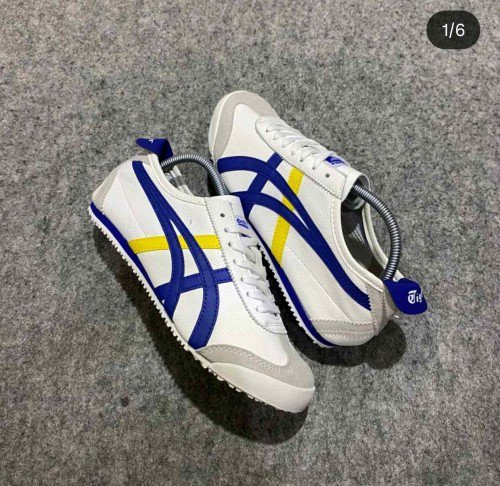 TIGER Mexico 66 Colorblock Sneakers WhiteBlue