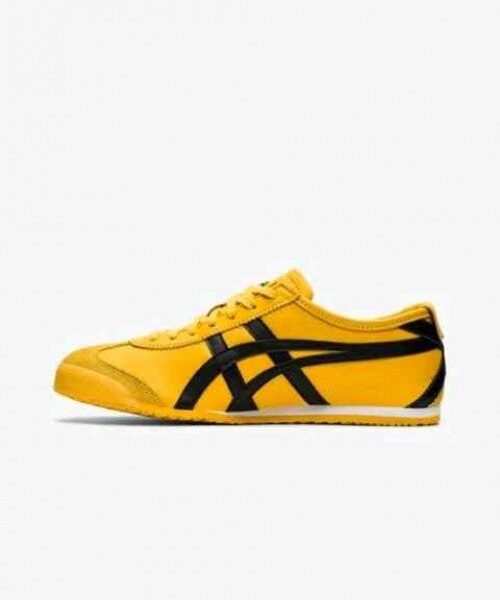Alternative view of TIGER Mexico 66 Athlesiure Sneakers YellowBlack