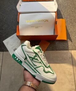LOUI.S VUITTON TRAINER 2026 WHITE GREEN