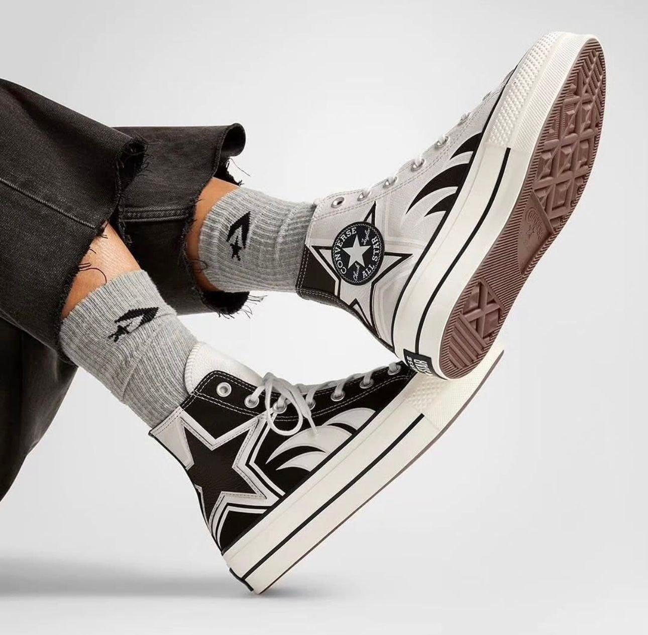 CONVERSE CHUCK TYLOR ALL STAR LIFT HIGH RACER - Image 4