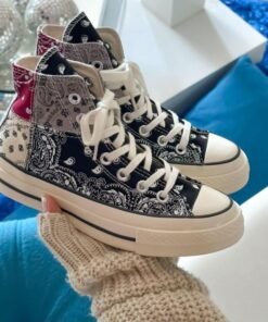 Alternative view of CONVERSE CHUCK TYLOR ALL STAR 70 OFF SPRING PAISLEY BLACK