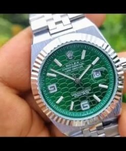 Role.x land dweller silver green dial limited edition