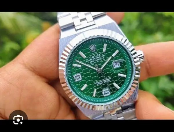 Role.x land dweller silver green dial limited edition