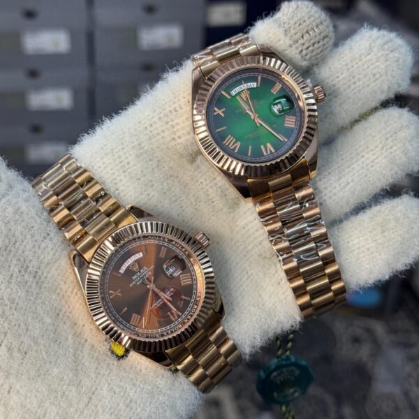 Alternative view of Rolex Day Date primium watch
 2 colours available