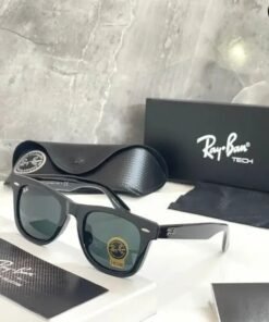 Alternative view of Branded Rb 2140 Black Shaded Sunglasses  (With Original Kit)