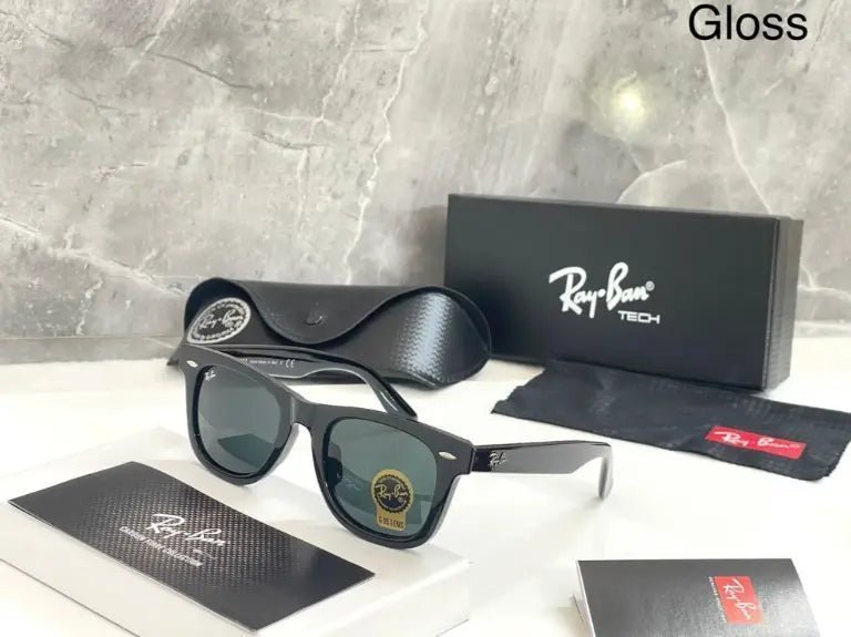 Branded Rb 2140 Black Shaded Sunglasses (With Original Kit) - Image 2