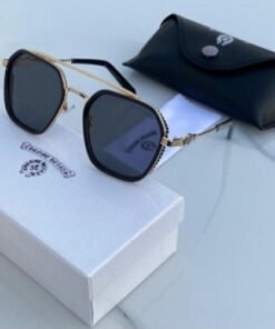 Branded  Sunglasses  hearts gold black(With Original Kit)
