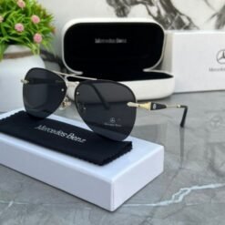 Alternative view of Branded Benz Sunglasses Black Shaded (With Original Kit)