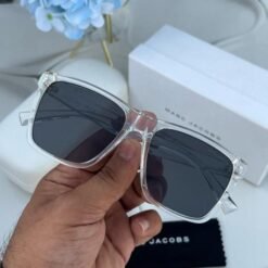 Alternative view of Branded MJ Sunglasses square transparent black (With Original Kit)