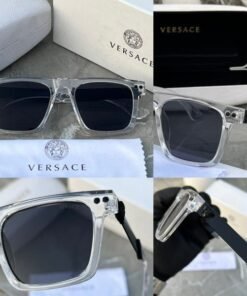 Branded VCSE Sunglasses square 1911 transparent black (With Original Kit)