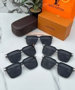 Alternative view of Branded LV Sunglasses 2313 Metal black Silver (With Original Kit)