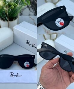 Branded Rb Blaze Full Black Sunglasses (With Original Kit)