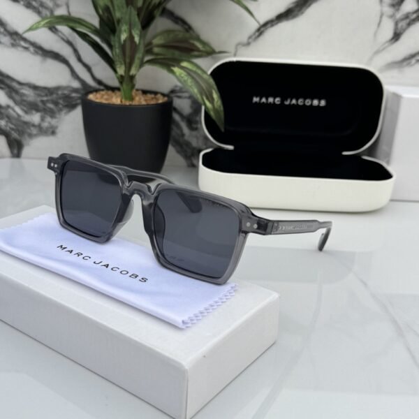 Alternative view of Branded Sunglasses MJ Grey Black