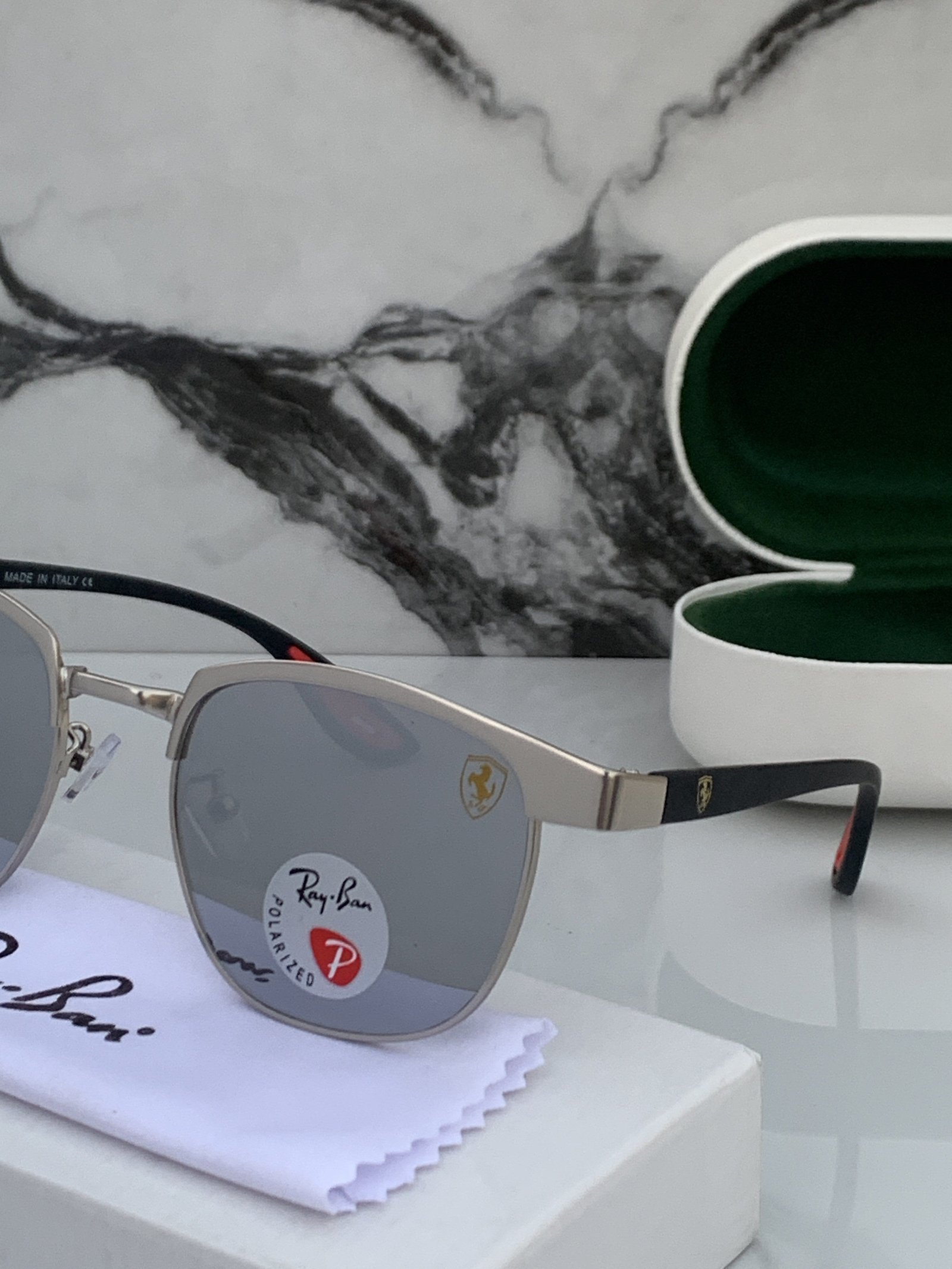 Branded Sunglasses RB Full Silver - Image 5