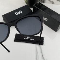 Alternative view of Branded D&G Full Black Sunglasses (With Original Kit)