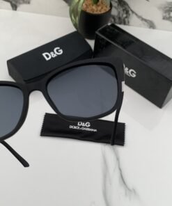 Alternative view of Branded D&G Full Black Sunglasses (With Original Kit)