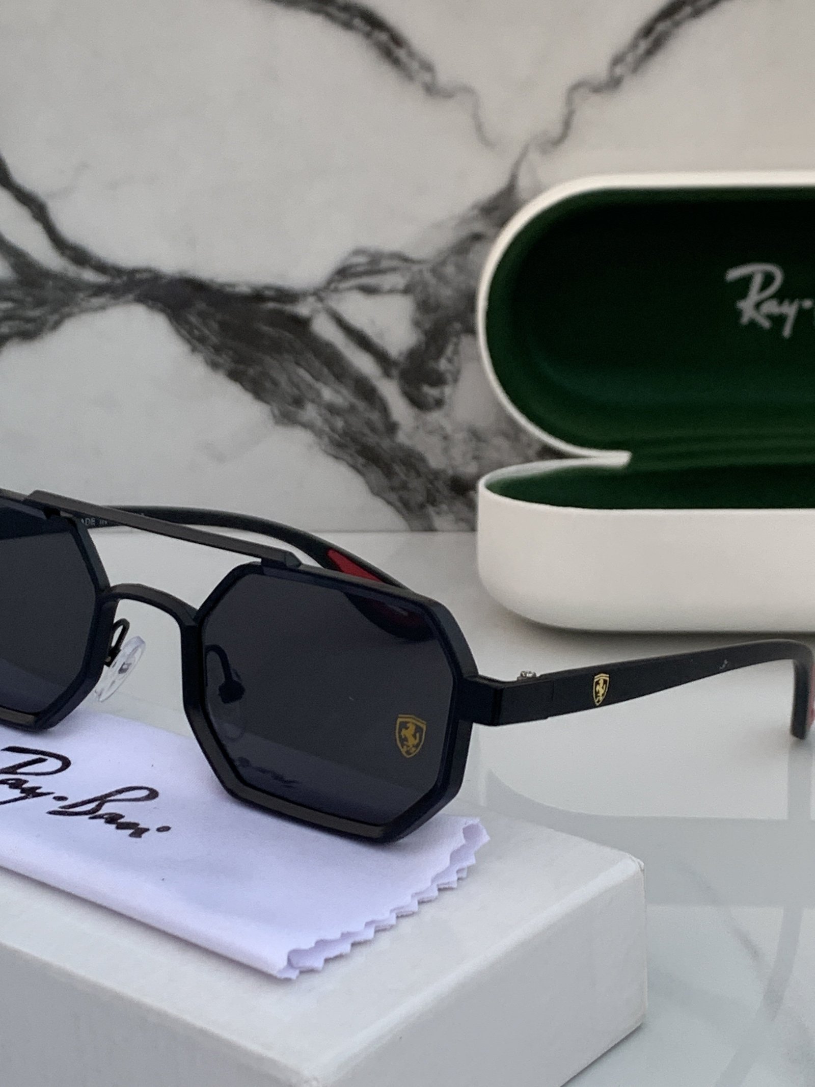 Branded Sunglasses RB 05 full black(With Original Kit) - Image 5