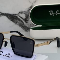 Alternative view of Branded  RB 3601 gold black Sunglasses (With Original Kit)