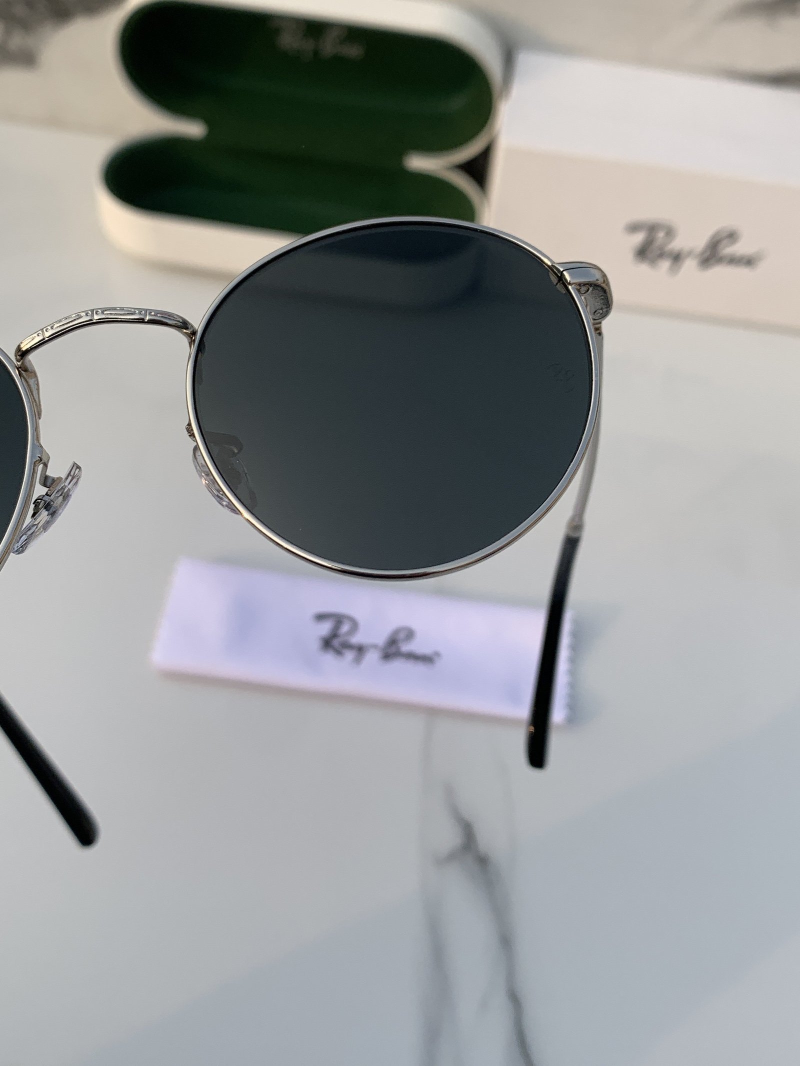 Branded Sunglasses RB 3637 silver black(With Original Kit) - Image 2