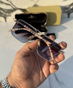 Alternative view of Branded Sunglasses _23066_gold_blueshaded(With Original Kit)