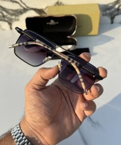 Alternative view of Branded Sunglasses 23066_blackshaded (With Original Kit)