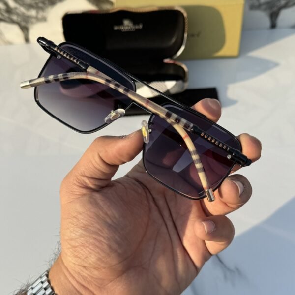 Alternative view of Branded Sunglasses 23066_blackshaded (With Original Kit)