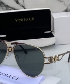 Alternative view of Branded Sunglasses 3627_aviator_goldblack(With Original Kit)