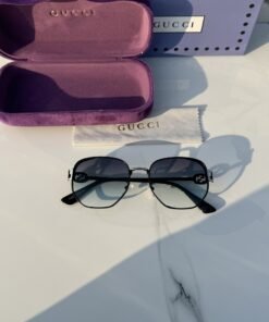 Branded Sunglasses  2496_silver_green(With Original Kit)