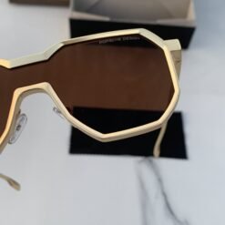 Alternative view of Branded Sunglasses design 98145 gold brown(With Original Kit)