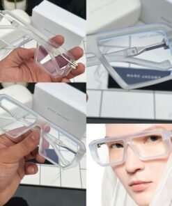 Branded Kokuburm Matt White Sunglasses EW (With Original Kit)