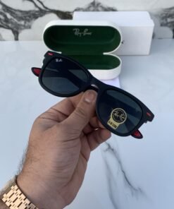 Alternative view of Branded  RB 4195 lite force full black Sunglasses (With Original Kit)