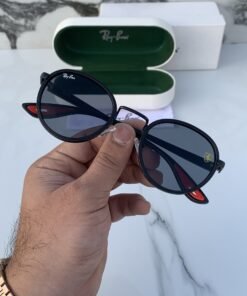 Alternative view of Branded  Rb Full Black Sunglasses (With Original Kit)