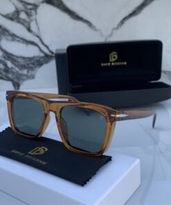 Branded  DB Brown Sunglasses Grey (With Original Kit)