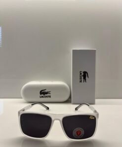 Alternative view of Branded  LCOSTE Sunglasses White Transparent  (With Original Kit)